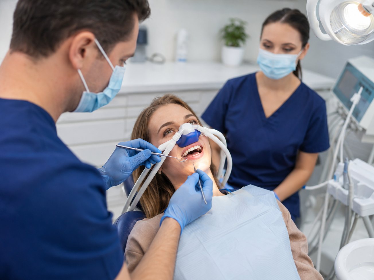 Nitrous Oxide Sedation treatment visual at Smiles for All Dental Clinic